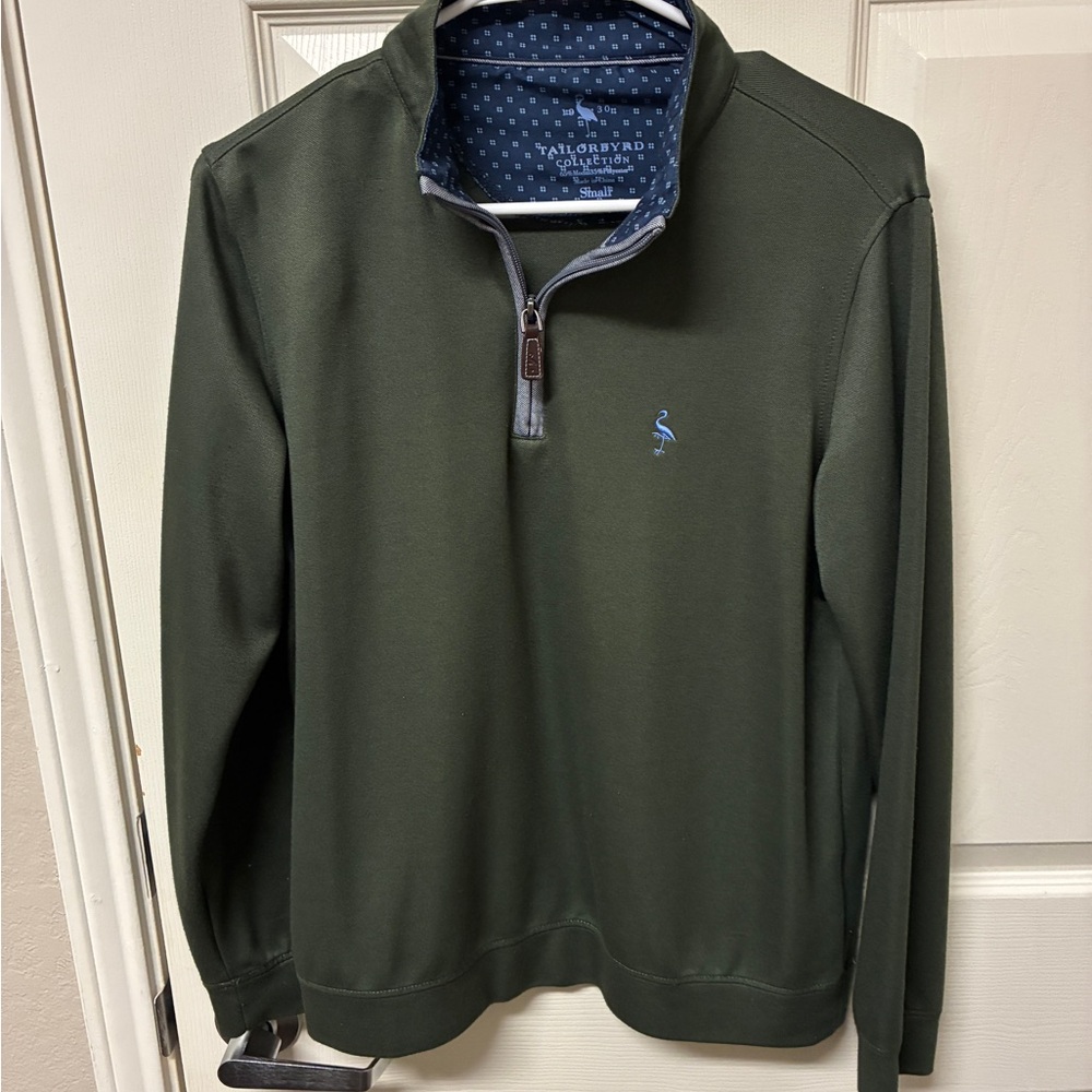 TailorByrd Fall Foward Fleece Quarter Zip